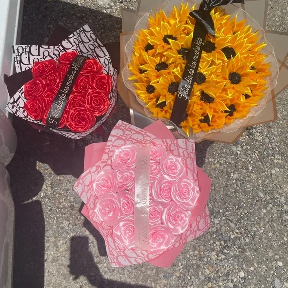 Floral Gift Bouquets - Red, Pink, Yellow